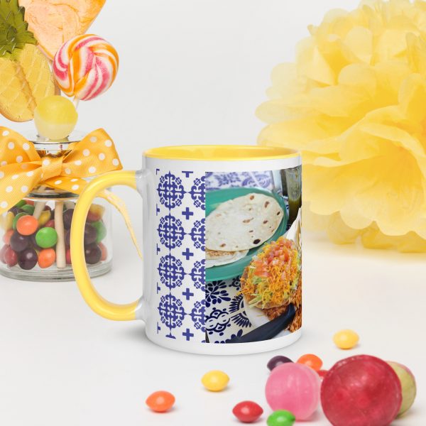 Bow Wow Burrito Mug with Color Inside - Image 10